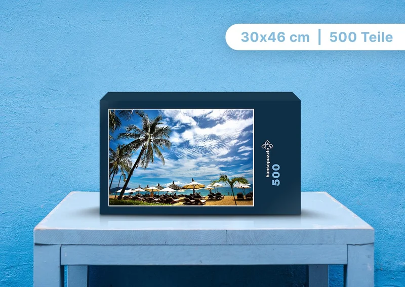 97505 Natur - Liegen am Strand Puzzle