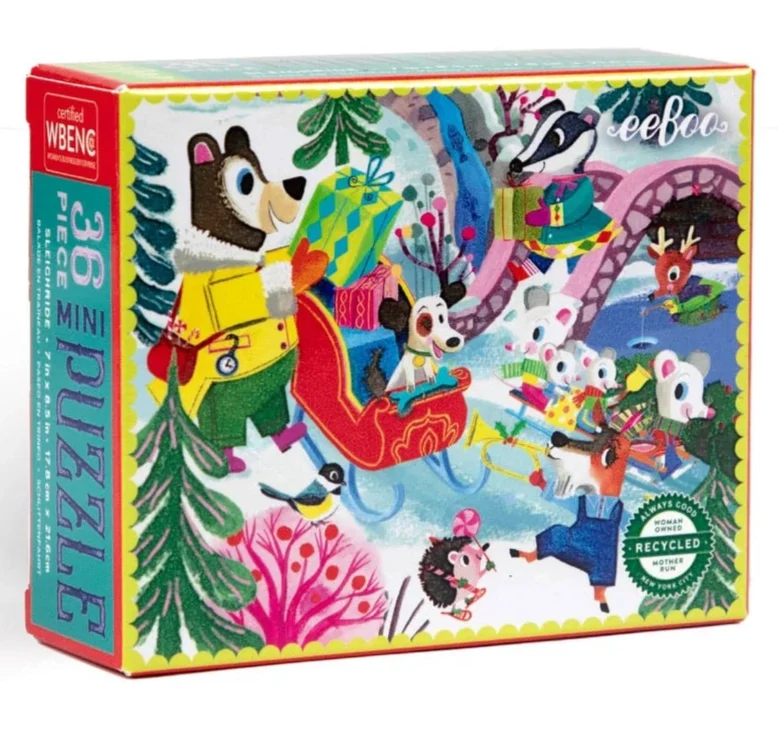 Mini - Woodland Holiday - Sleighride (36pcs)