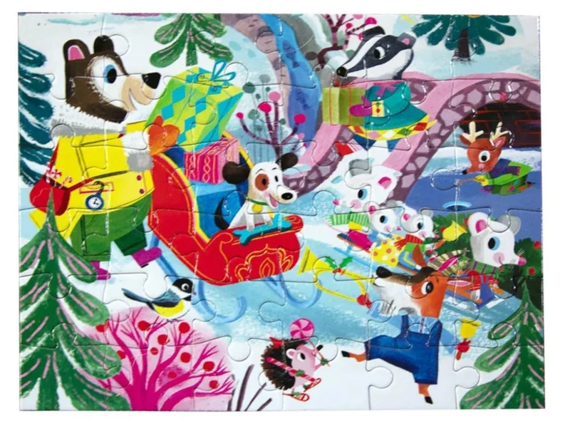 Mini - Woodland Holiday - Sleighride (36pcs)