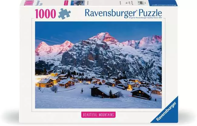 Ravensburger Beautiful Mountains - Bernese Oberland, Murren (1000pcs)