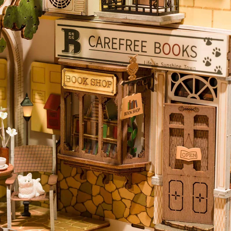 Book Nook - Sunshine Town (Wood)