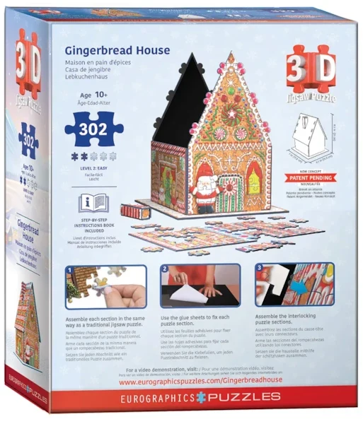 3D Gingerbread House