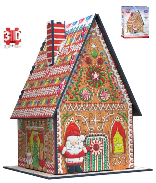 3D Gingerbread House