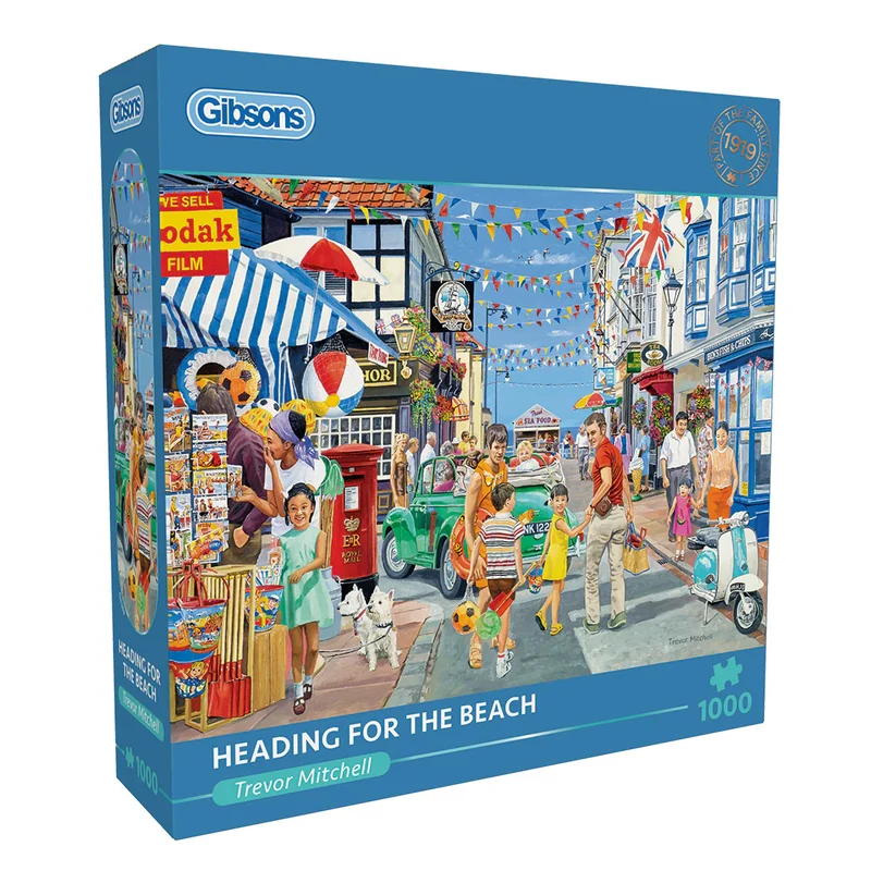 Heading for the Beach, Trevor Mitchell (1000pcs)