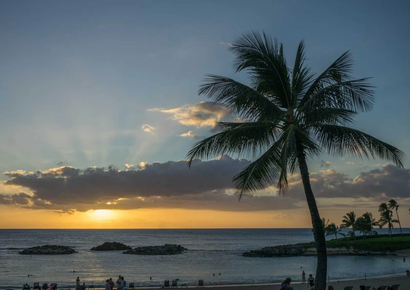 97676 Natur - Sonnenuntergang am Meer Puzzle