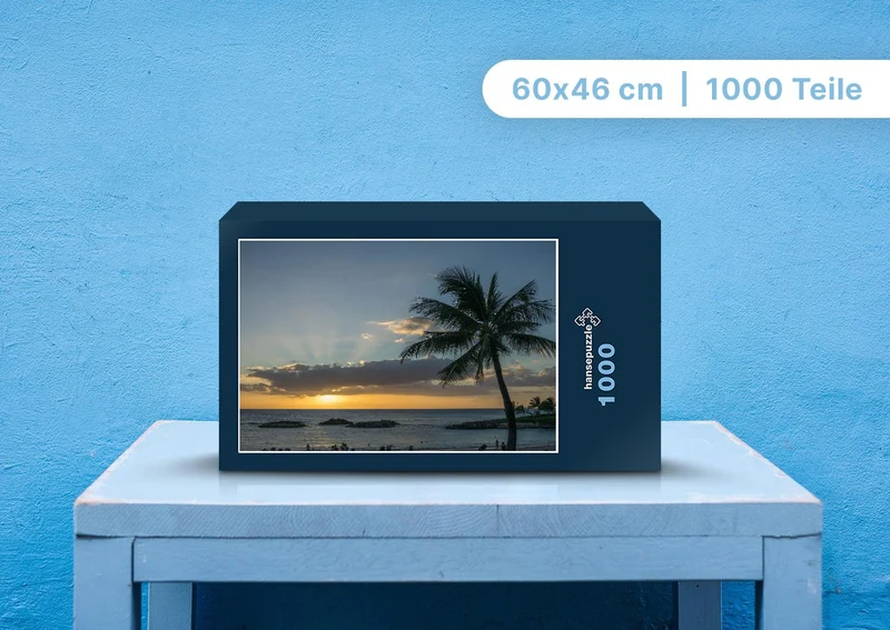 97676 Natur - Sonnenuntergang am Meer Puzzle