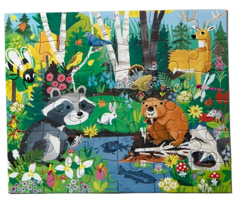 Mini - Wild Habitats - Woodland (36pcs)