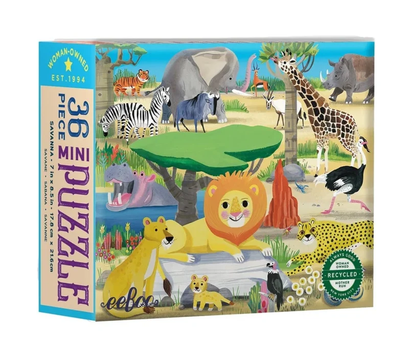 Mini - Wild Habitats - Savanna (36pcs)