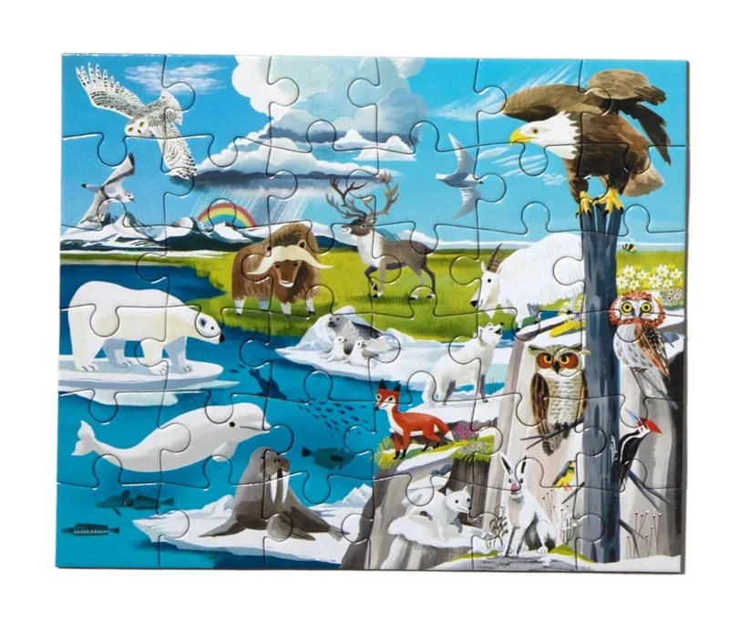 Mini - Wild Habitats - Tundra (36pcs)