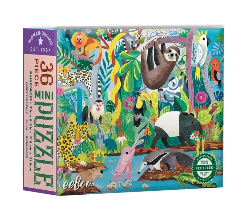 Mini - Wild Habitats - Rainforest (36pcs)