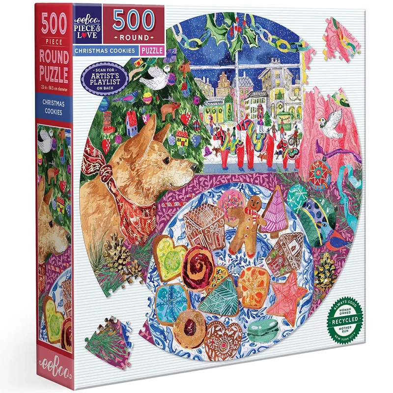 Christmas Cookies (500pcs) (ROUND)
