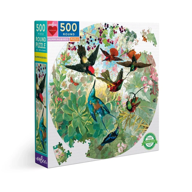 Hummingbirds (500pcs) (ROUND)