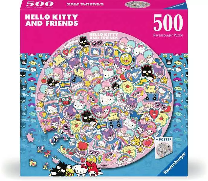 Ravensburger Hello Kitty & Friends (ROUND) (500pcs)