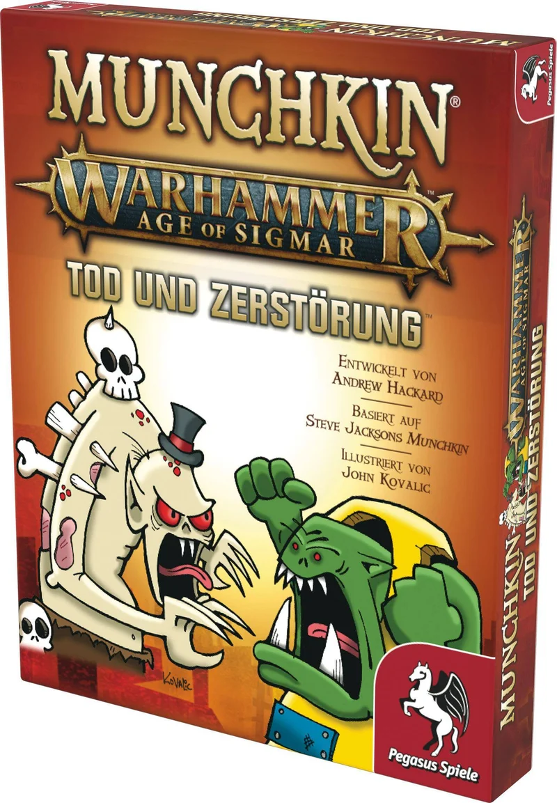 Munchkin Warhammer Age of Sigmar: Tod u. Zerstörung [Erw.]