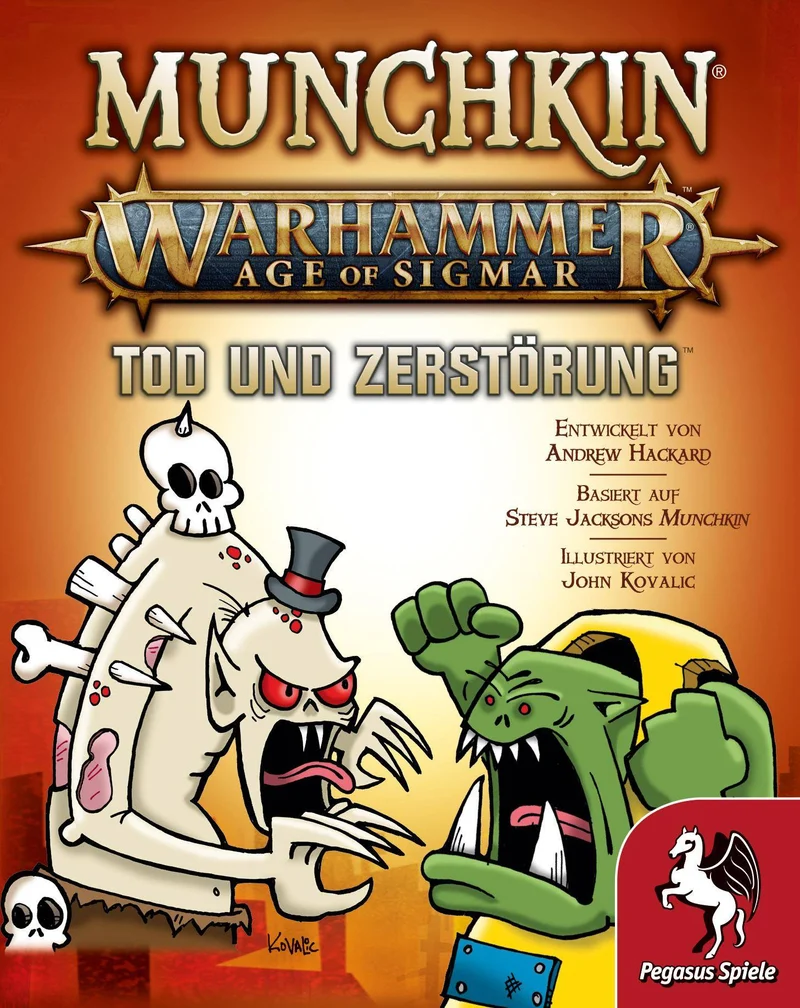 Munchkin Warhammer Age of Sigmar: Tod u. Zerstörung [Erw.]