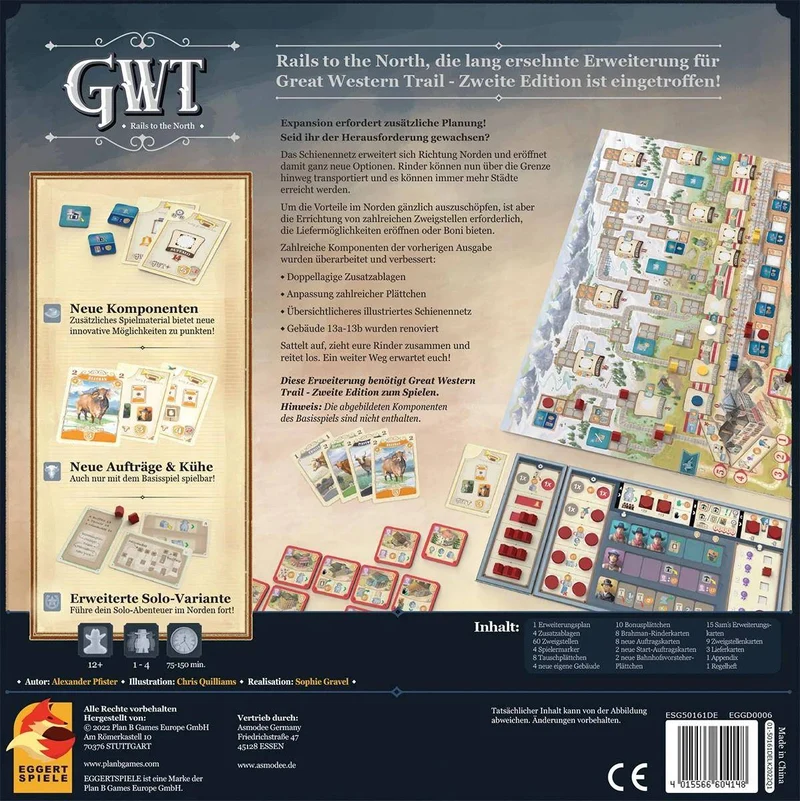Great Western Trail: Rails to the North [Erw.]