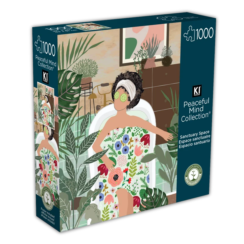 PFG Peaceful Mind - Sanctuary Space (1000pcs) (UsageUsed – PUZZLES FOR GOOD)