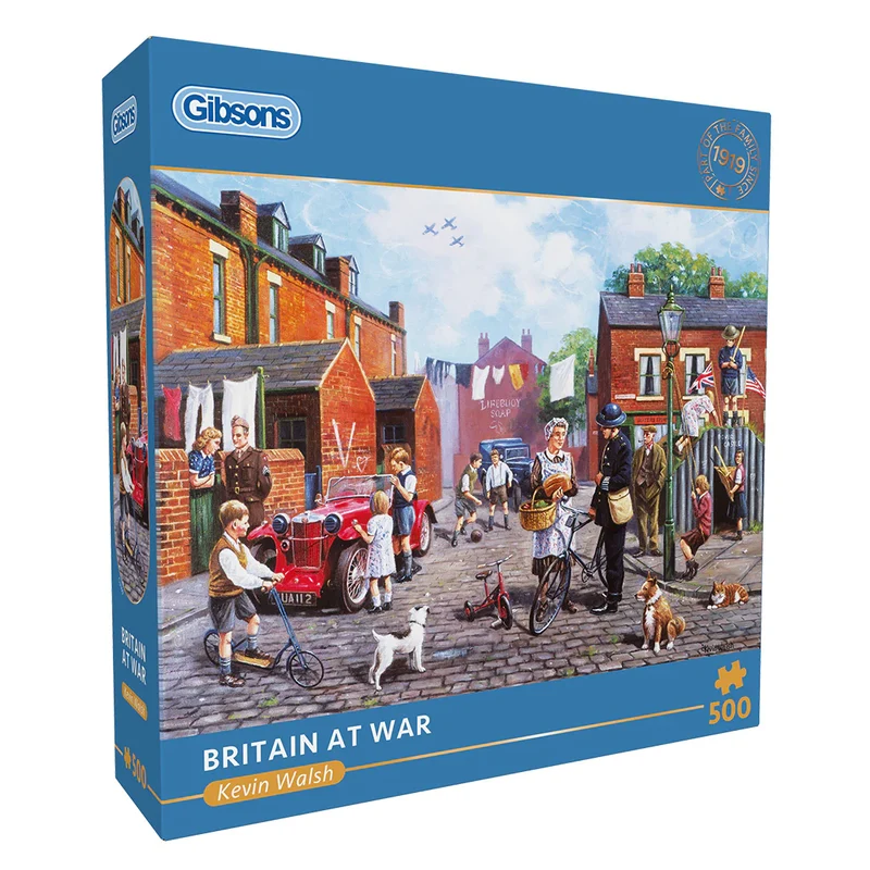 PFG Britain at War, Kevin Walsh (500pcs) (Usage/Used – PUZZLES FOR GOOD)