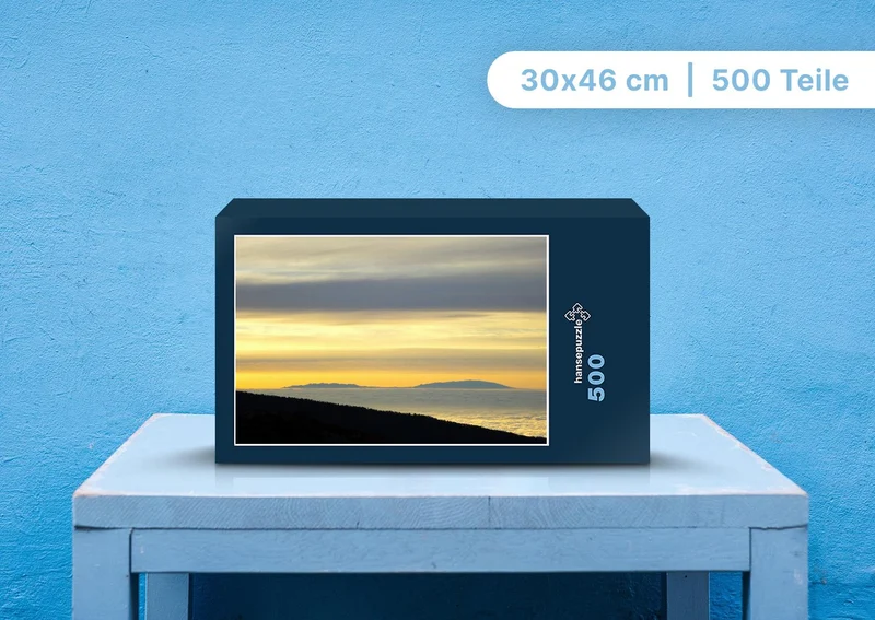 97266 Natur - Abenddämmerung am Meer Puzzle