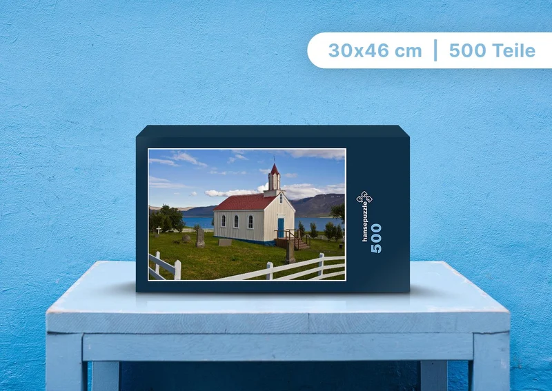 96991 Gebäude - Dorfkirche am Meer Puzzle