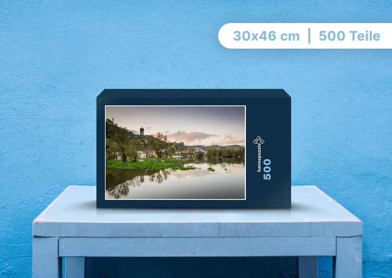 95485 Natur - Dorf am See Puzzle