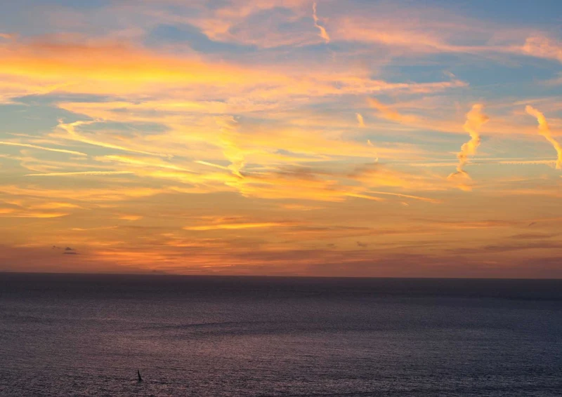 97791 Natur - Abenddämmerung am Meer Puzzle