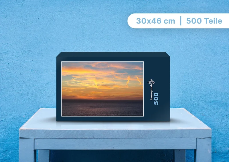 97791 Natur - Abenddämmerung am Meer Puzzle