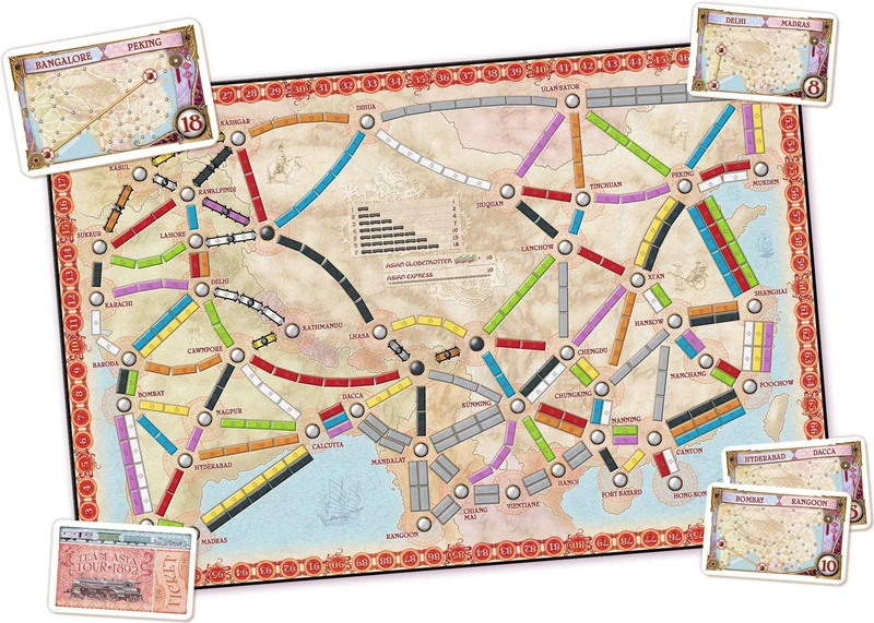 Zug um Zug Asien (Map Collection 1)