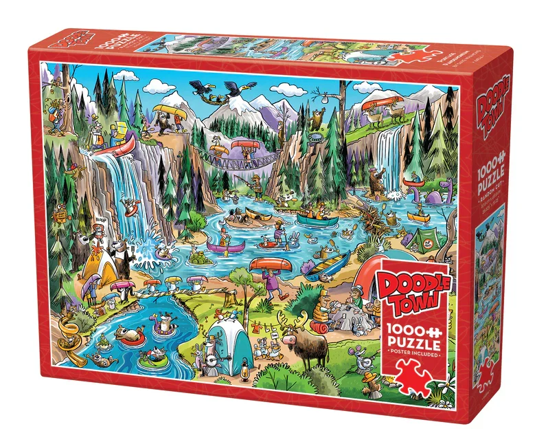 DoodleTown: Portage Pandemonium, Dave Whamond (1000pcs)