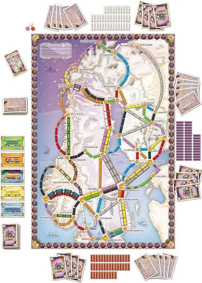 Zug um Zug Skandinavien