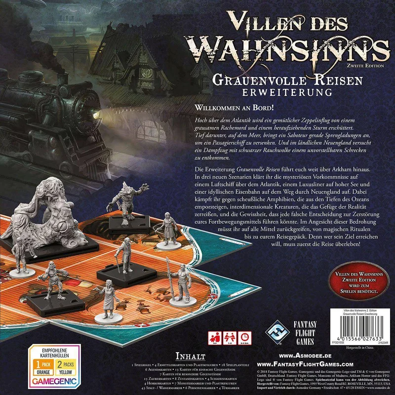 Villen des Wahnsinns 2. Ed.: Grauenvolle Reisen [Erw.]