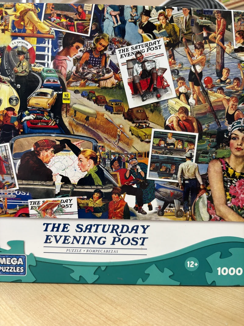 PFG The Saturday Evening Post - Going Places (Usage/Used - PUZZLES FOR GOOD)