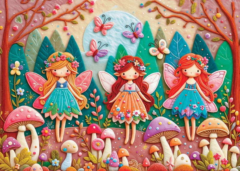 Fables in Felt (1000pcs)