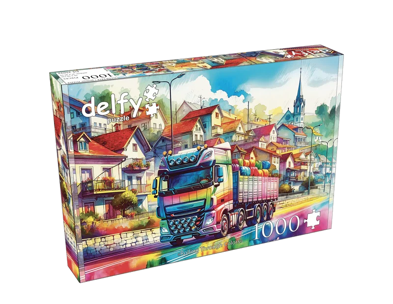 Rolling Through Colors (1000pcs)