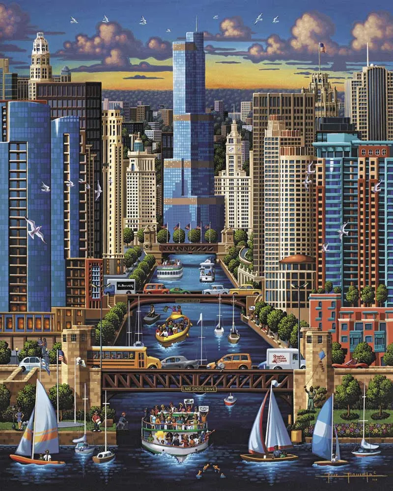 Chicago River (500pcs)