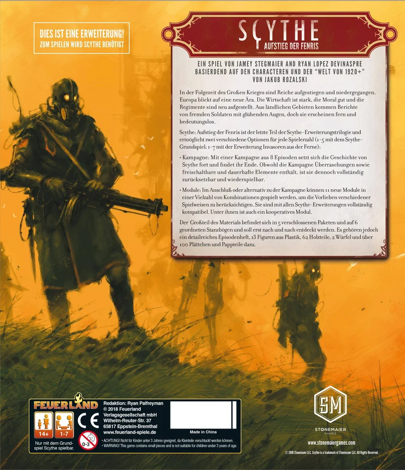 Scythe: Aufstieg der Fenris [Erw.]