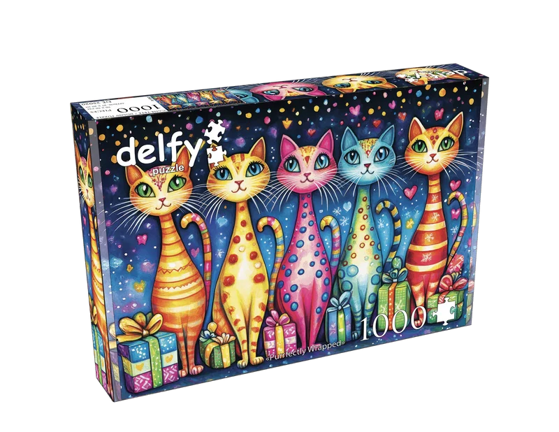 Purrfectly Wrapped (1000pcs)