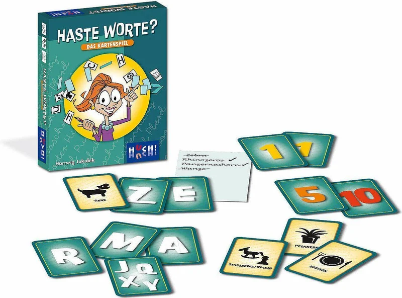 Haste Worte? - Das Kartenspiel
