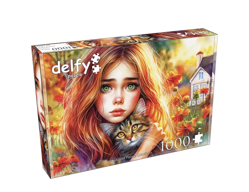 Silent Feline Comfort (1000pcs)