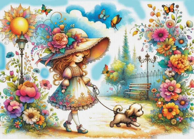 Stroll Through Time (1000pcs)