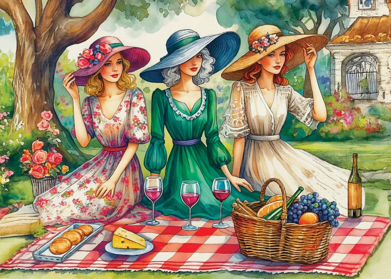 Picnic in Time (1000pcs)