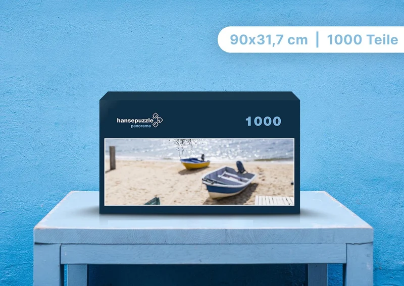 98110 Natur - Boote am Ufer Puzzle
