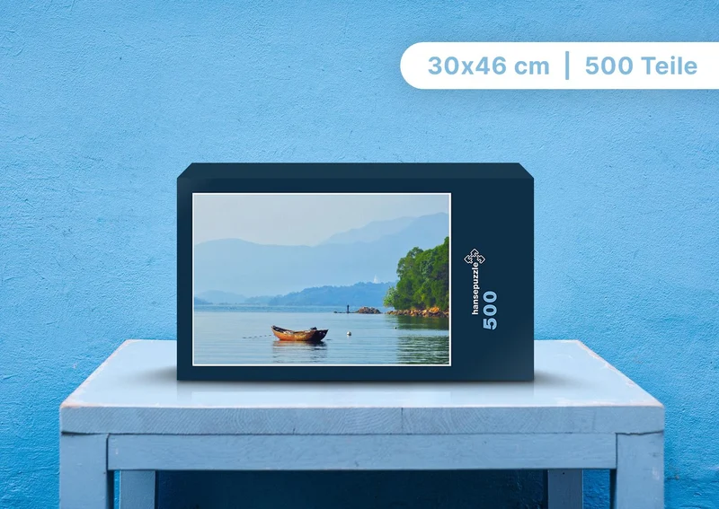 98120 Natur - Boot im See Puzzle