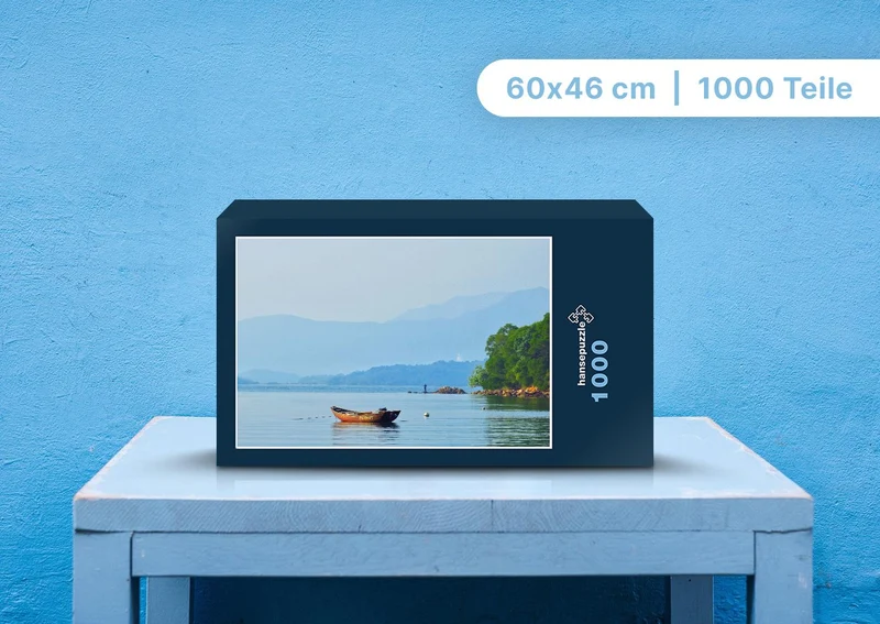 98120 Natur - Boot im See Puzzle