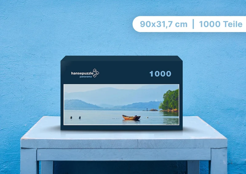 98120 Natur - Boot im See Puzzle