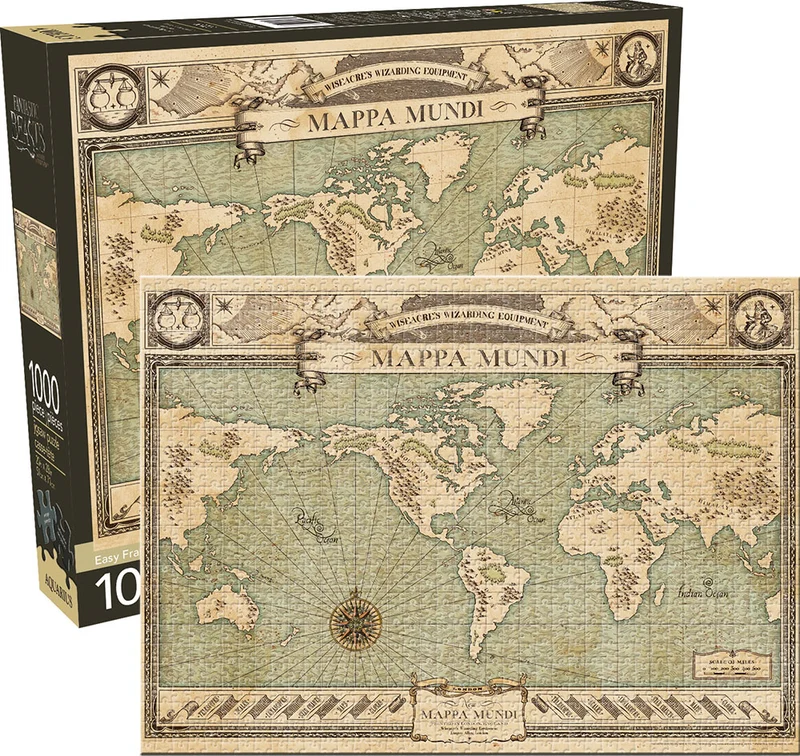 Fantastic Beasts Map