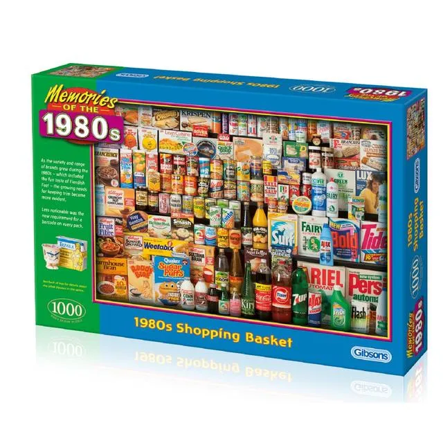 PFG 1980s Shopping Basket, Robert Opie (Usage/Used - PUZZLES FOR GOOD)