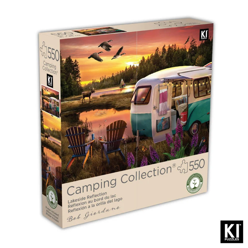 Camping Collection - Lakeside Reflection, Giordano (550pcs)