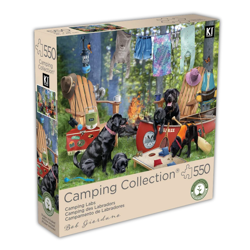 Camping Collection - Camping Labs, Giordano (550pcs)