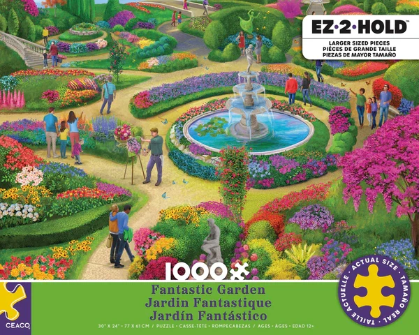 DMG Fantastic Garden, Chris Bigelow (1000pcs) (EZ-2-HOLD) (DAMAGED BOX)